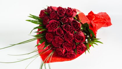 Bouquet with 51 Upper Class roses